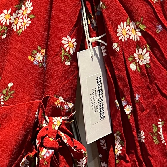 Reformation Cammi Dress (red) - Picture 9 of 9